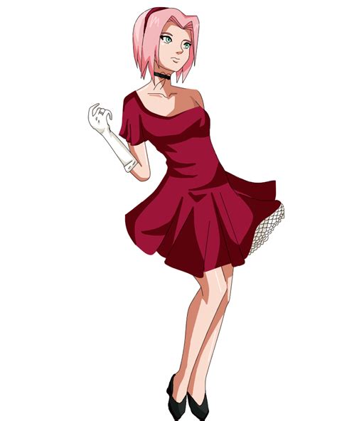 a sakura pelada|sakura haruno dress.